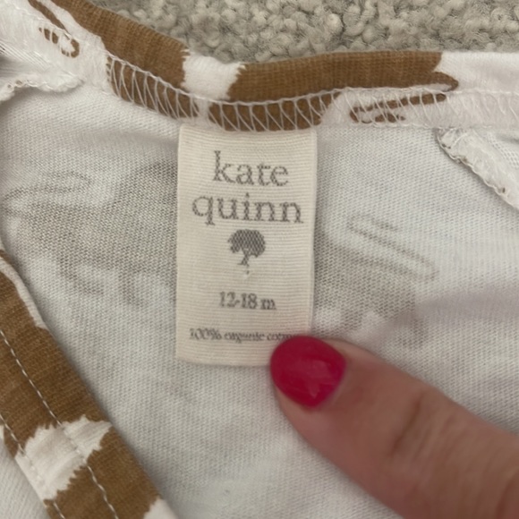 Kate Quinn Lion print crossover bodysuit | 18-24 month - Picture 2 of 2